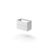 Mueble Baho Manning 2C suspendido 60 blanco brillo
