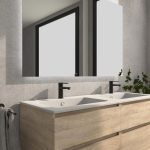 Mueble Baho Manning 2C suspendido 60 roble cambrian