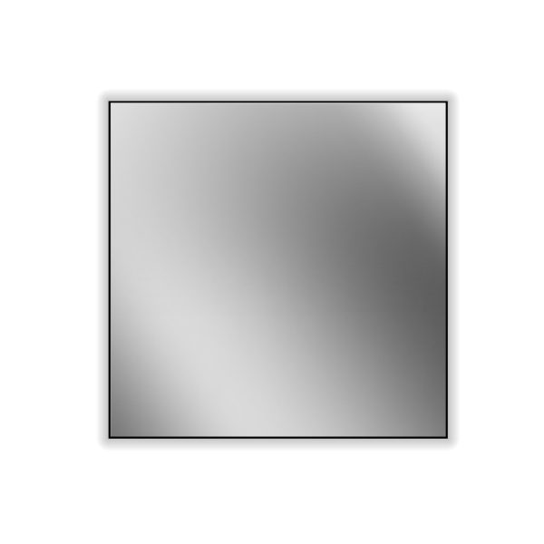 Mirror Baho Neven 80x80 backlit black