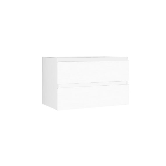 Mueble Baho Nordic 2C suspendido 60x45 Blanco mate