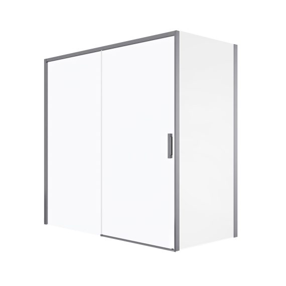 Mampara Baho Palio ducha lateral transparente 195cm 88-89.5