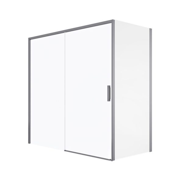 Mampara Baho Palio dutxa lateral transparent 195cm 88-89.5