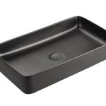 Lavabo Baho Baltimore 61×35 negro mate