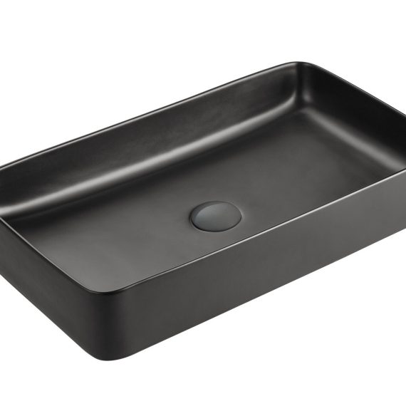 Lavabo Baho Baltimore 61x35 negro mate