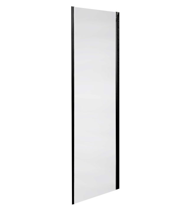 Mampara Baho Sensai Black frontal ducha lateral 67.5-70 transparente