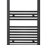 Radiador de agua Baho Bora 80×50 negro