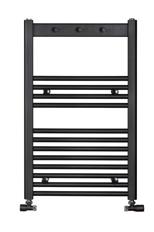 Radiador de agua Baho Bora 80x50 negro