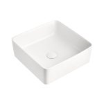 Lavabo Baho Montclair 36×36 blanco mate
