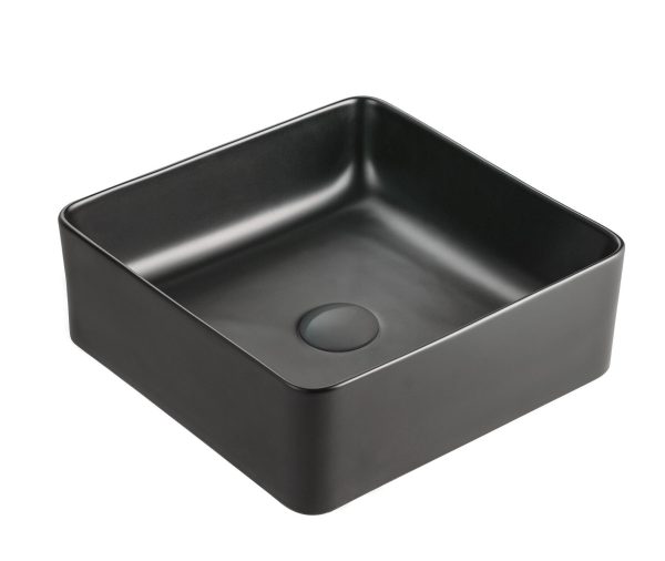 Washbasin Baho Montclair 36x36 matt black