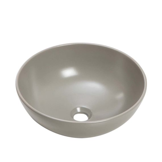 Lavabo Baho Ovo gris mate