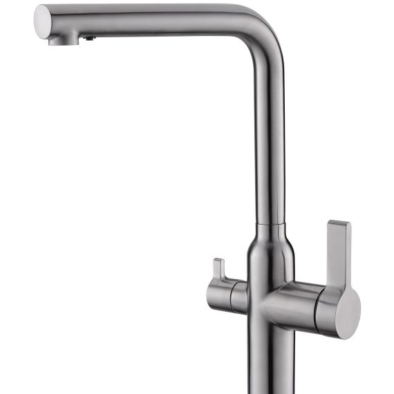 Grifo de cocina Baho Acero 10