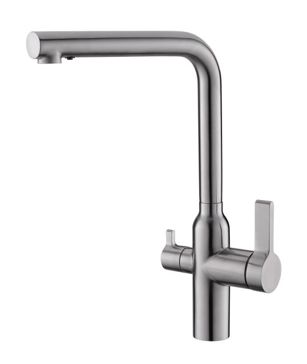 Grifo de cocina Baho Acero 10