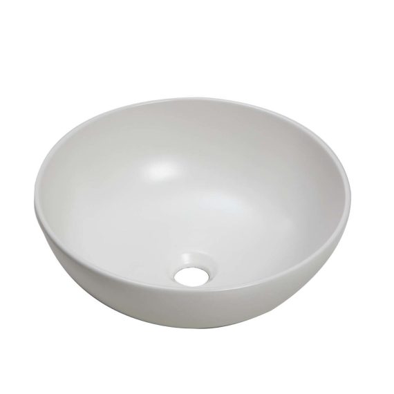 Lavabo Baho Ovo diam.40 blanco mate