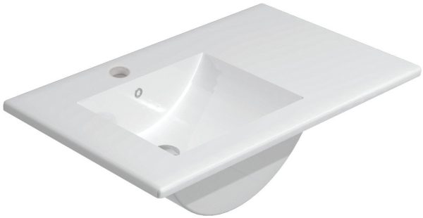 Lavabo Baho Codigo 81x46 asimetrico izquierda