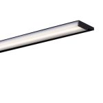 LED wall light Baho Sol 120 cm matt black
