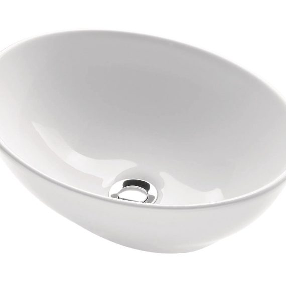 Lavabo Baho Elipse blanco 41x34