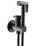 Grifo de bidet Baho Suma 7 para pared gunmetal