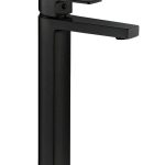 Aixeta de lavabo broc alt Baho Plano negre
