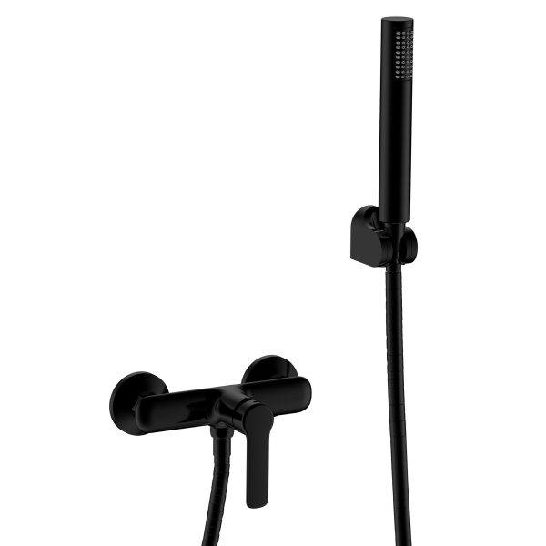 Shower tap Baho Aura Matt Black