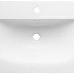 Lavabo Baho Sena 81×46 blanco mate