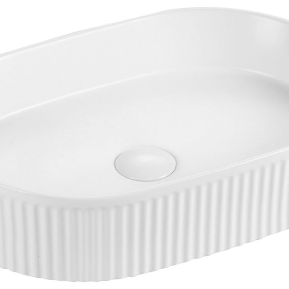 Lavabo Magda Baho ovalado 48x32,5 blanco mate