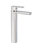 Grifo de lavabo caño alto Baho Plano cromo