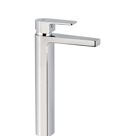 Grifo de lavabo caño alto Baho Plano cromo