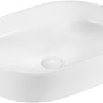 Lavabo Ópalo Baho ovalado diam.40,5 blanco mate