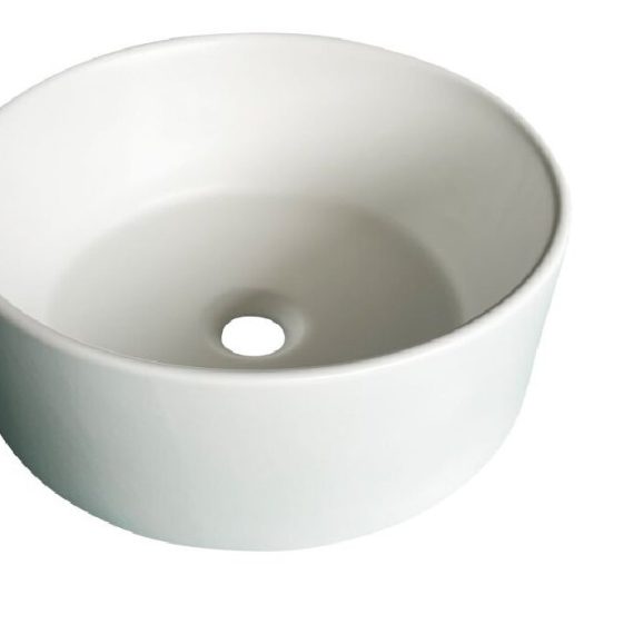 Lavabo Ópalo Baho rodó diam.40,5 blanc mat