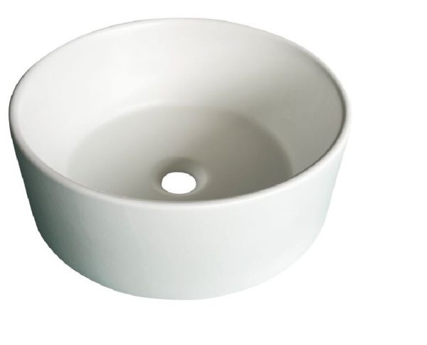 Lavabo Ópalo Baho rodó diam.40,5 blanc mat