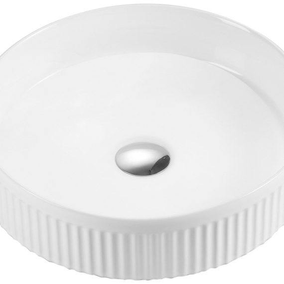 Lavabo Magda Baho redondo diam.40 blanco mate