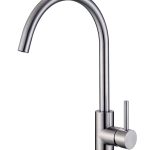 Grifo de cocina Baho Acero 1 redondo