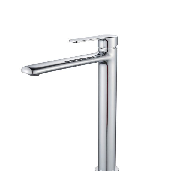 Grifo de lavabo Baho Aura caño alto cromo