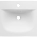 Lavabo Baho Sena 61×46 blanco mate