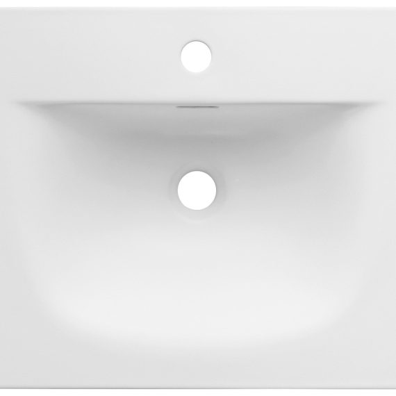 Lavabo Baho Sena 61x46 blanco mate