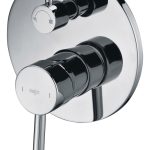 Grifo de ducha Baho Rondo empotrado 2 vias