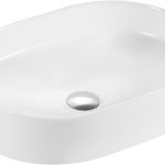 Lavabo Ópalo Baho ovalado diam.40,5 blanco brillo