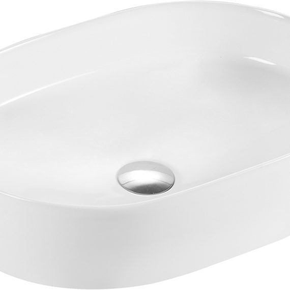 Lavabo Ópalo Baho ovalado diam.40,5 blanco brillo