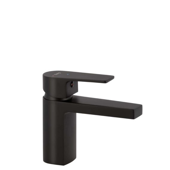 Grifo de lavabo XL Baho Plano negro