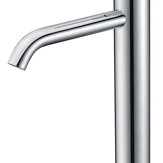 Grifo de lavabo caño alto Baho Rondo cromo