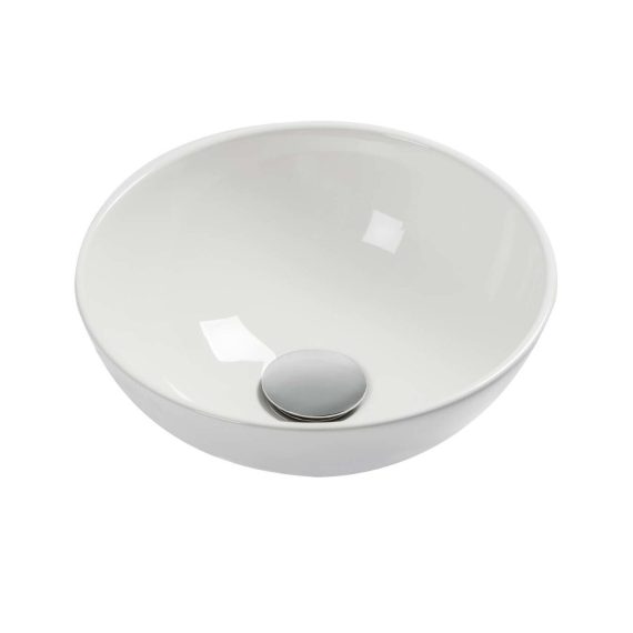 Lavabo Baho Ovo small diam.32 blanco brillo