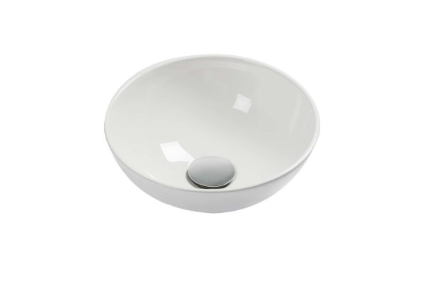 Lavabo Baho Ovo small diam.32 blanco brillo