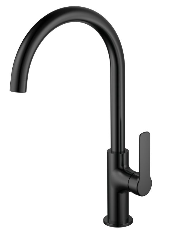 Grifo de cocina Baho Aura negro