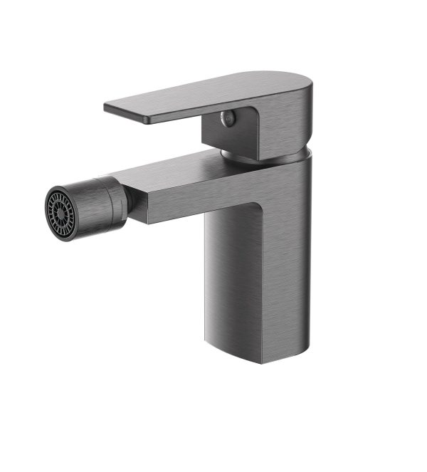 Bidet tap Baho Plano gunmetal