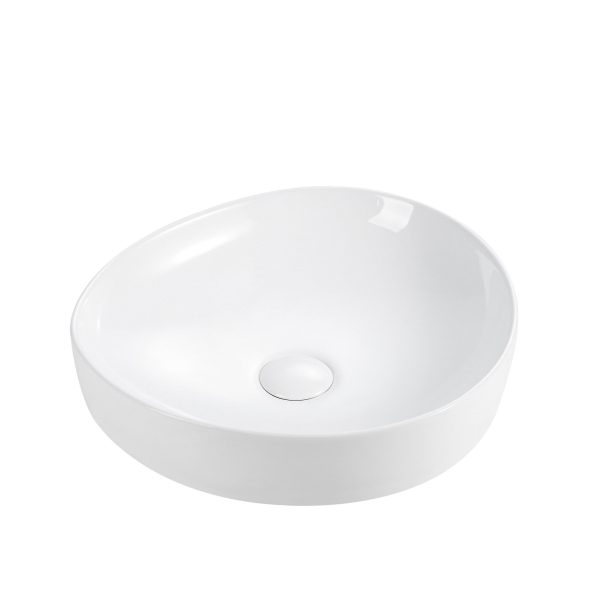 Lavabo Mango Baho 40x39 blanco brillo
