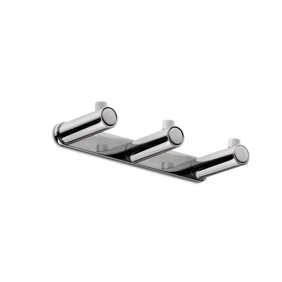 Percha triple Baho Dott cormo (atornillar)