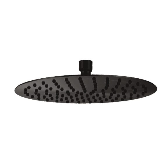 Rociador extraplano Baho Rondo negro inox 30cm