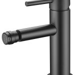 Grifo de bide Baho Rondo negro