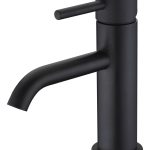 Grifo de lavabo Baho Rondo negro