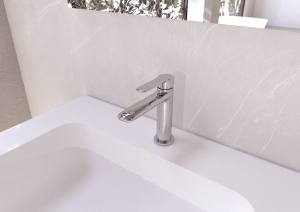 Grifo de lavabo Baho Aura cromo